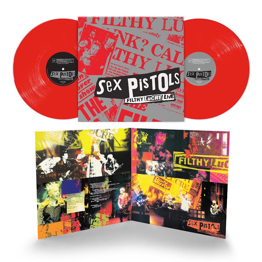 *Pre Order: Sex Pistols - Filthy Lucre Live (30th Anniversary) (Red 2 LPVinyl)