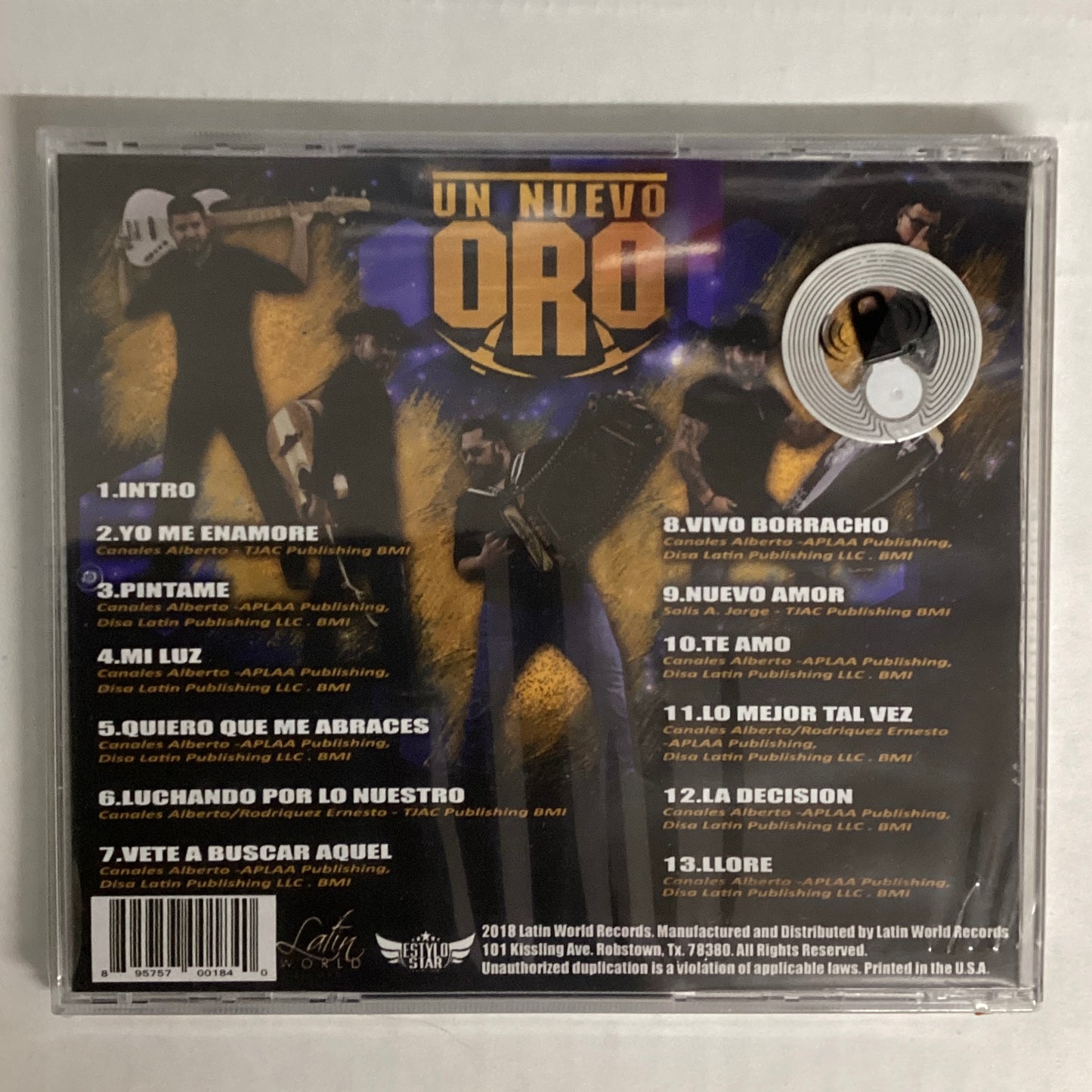 Un Nuevo Oro - Preferidos (CD)