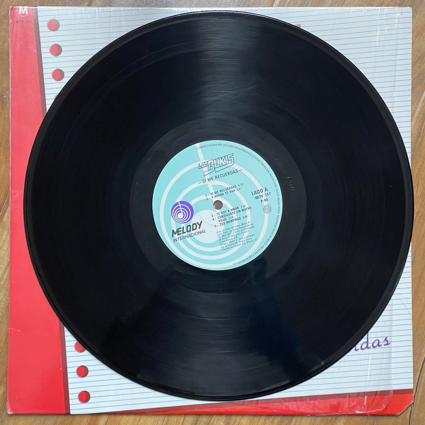 Los Bukis – Si Me Recuerdas *1988 *Open