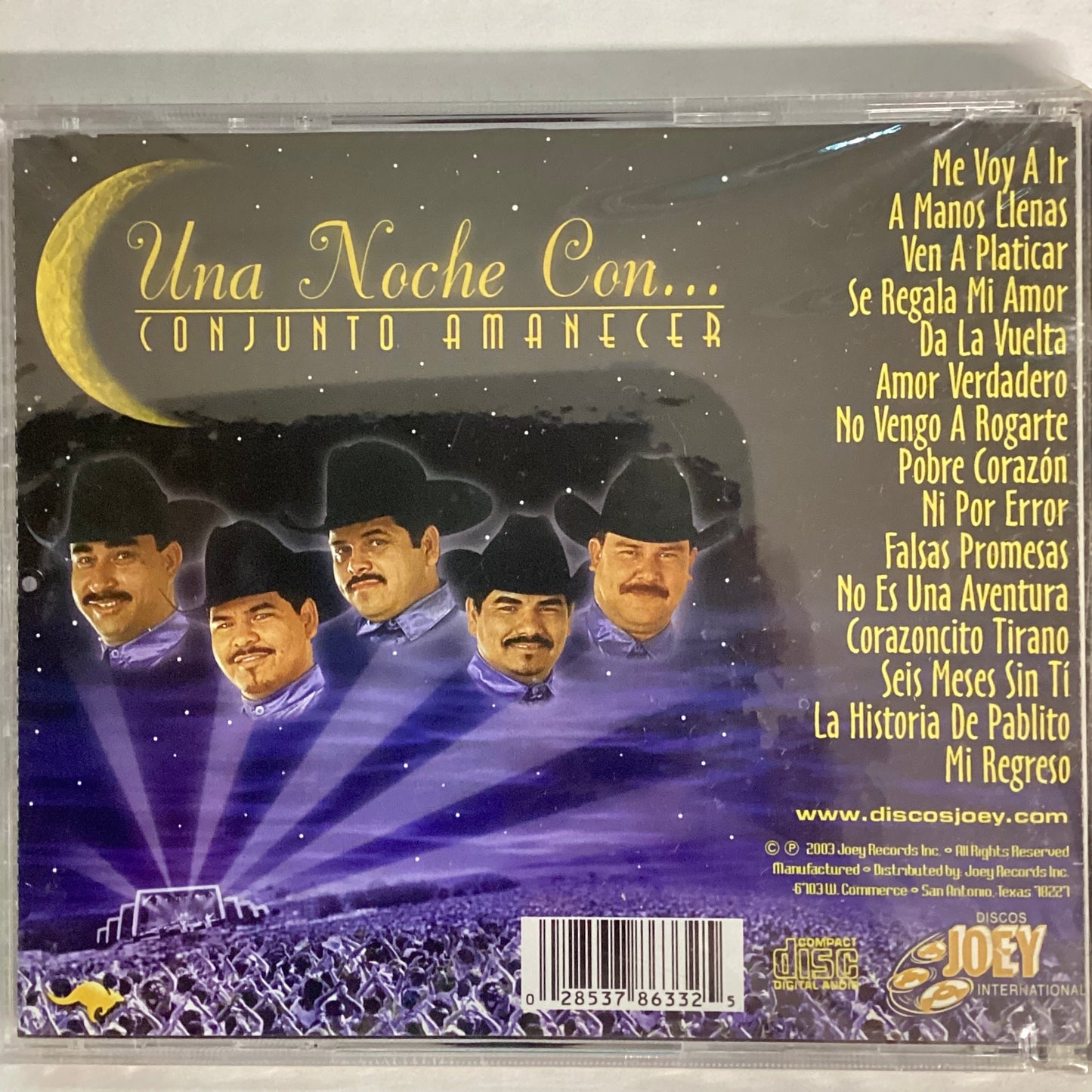 Una noche con.. Conjunto Amanecer (CD)