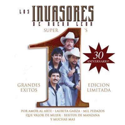 Los Invasores De Nuevo Leon -Super 1's Grandes Éxitos (CD)