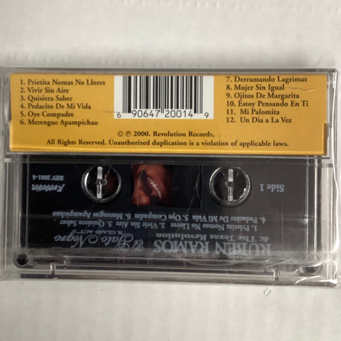 *OPENED: Ruben Ramos & The Texas Revolution – El Gato Negro "A Class Act" (Cassette)