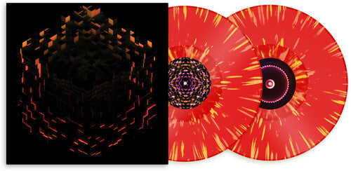 C418 - Minecraft Volume Beta - Red Orange & Yellow Splatter (Vinyl)