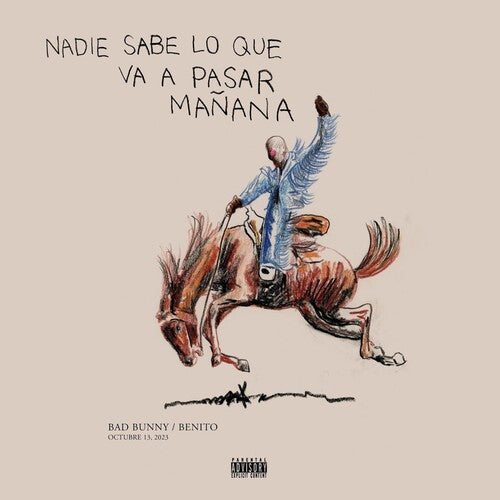 Bad Bunny - Nadie Sabe Lo Que Va A Pasar Manana (アナログ盤)