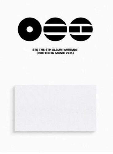 【未開封】BTS アリラン　Rooted in Music Ver BTS The 5th Album 'ARIRANG' (Rooted in Music Ver.) (BTS Store
