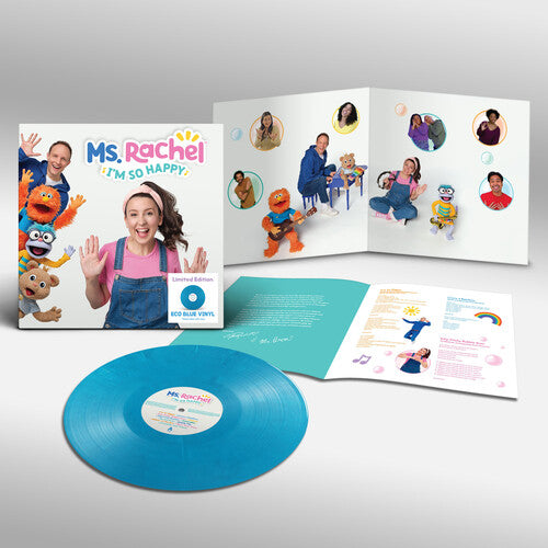 Ms Rachel - I'm So Happy (Blue Vinyl)
