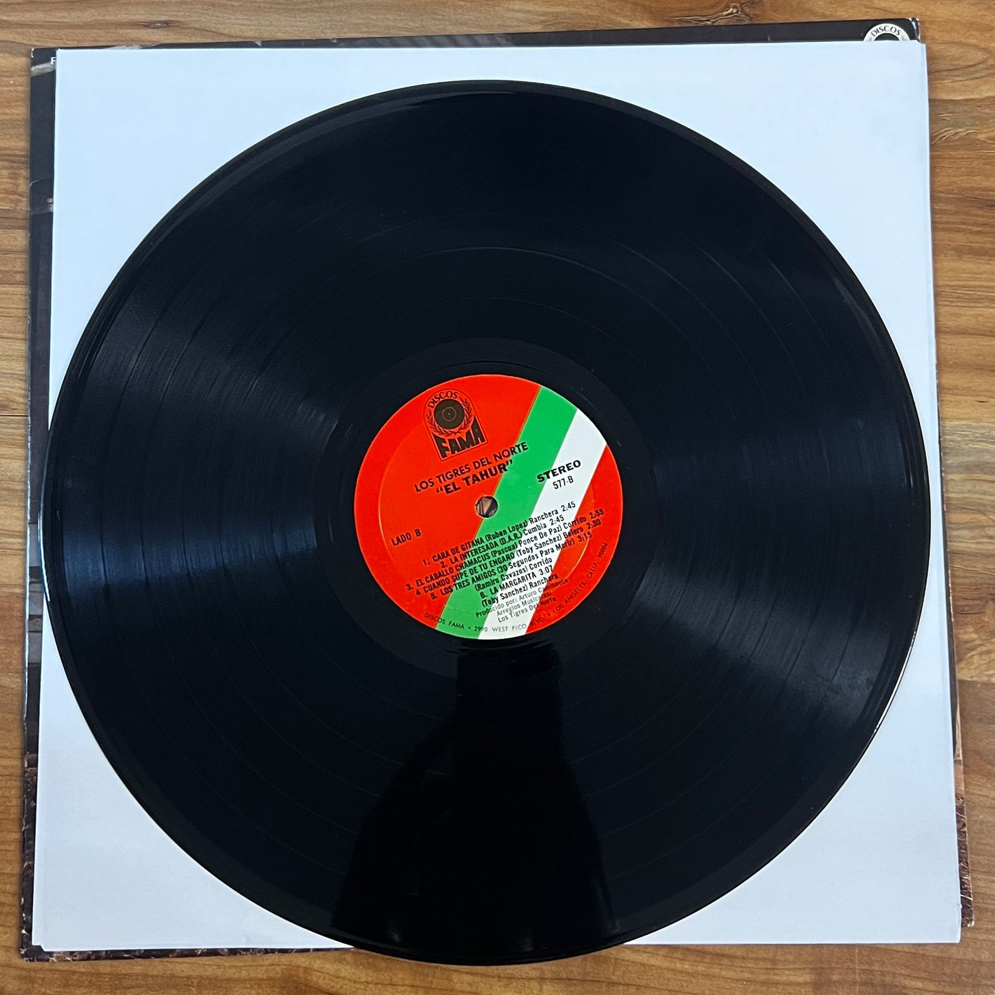 *Open *1986 - Tigres Del Norte -El Tahur (Vinyl)