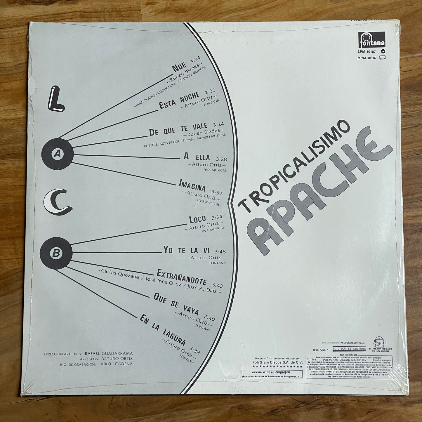 Tropicalisimo Apache – Loco (Vinyl) *1988 *Sealed