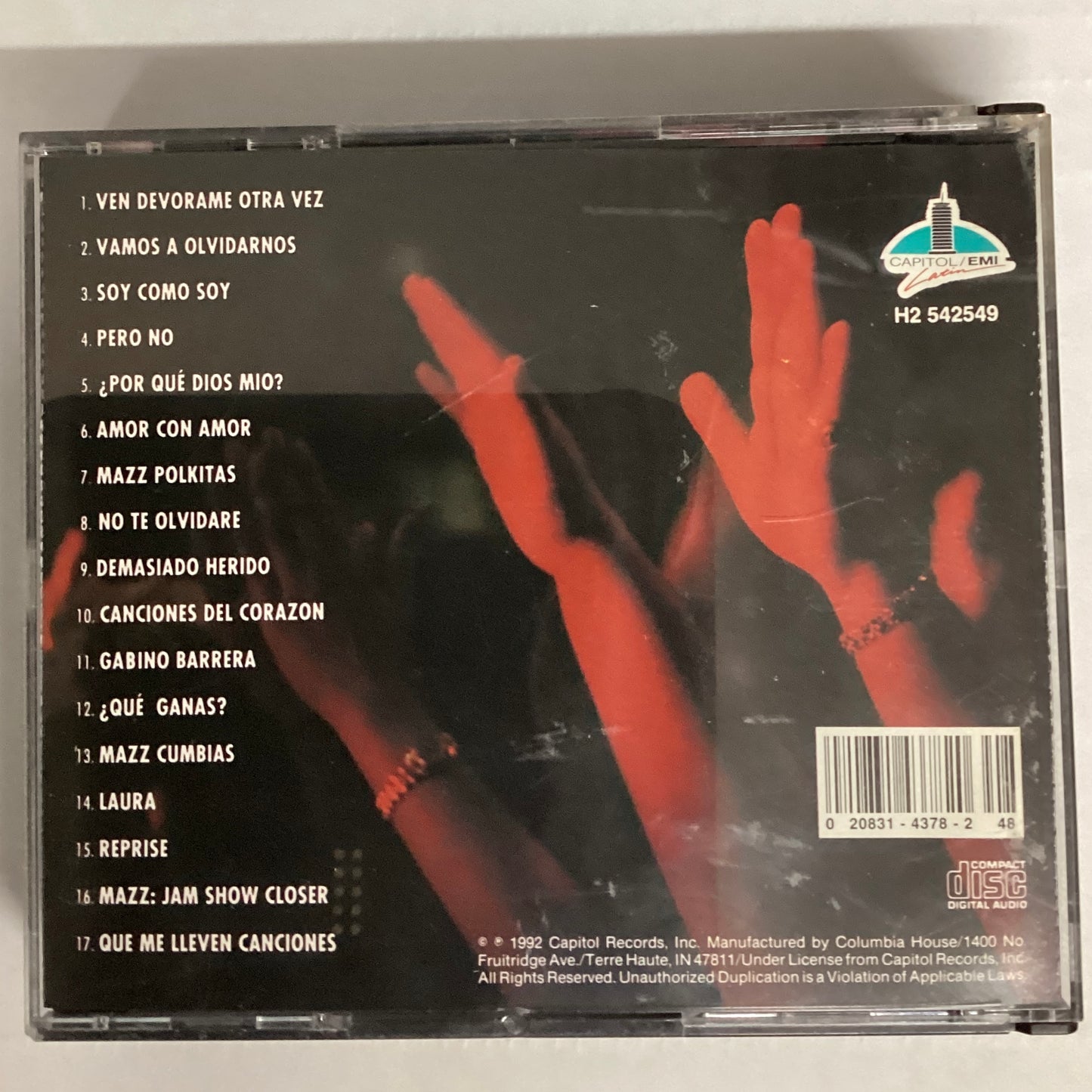 *Opened*1992: Mazz - Una Noche Juntos LIVE (CD)