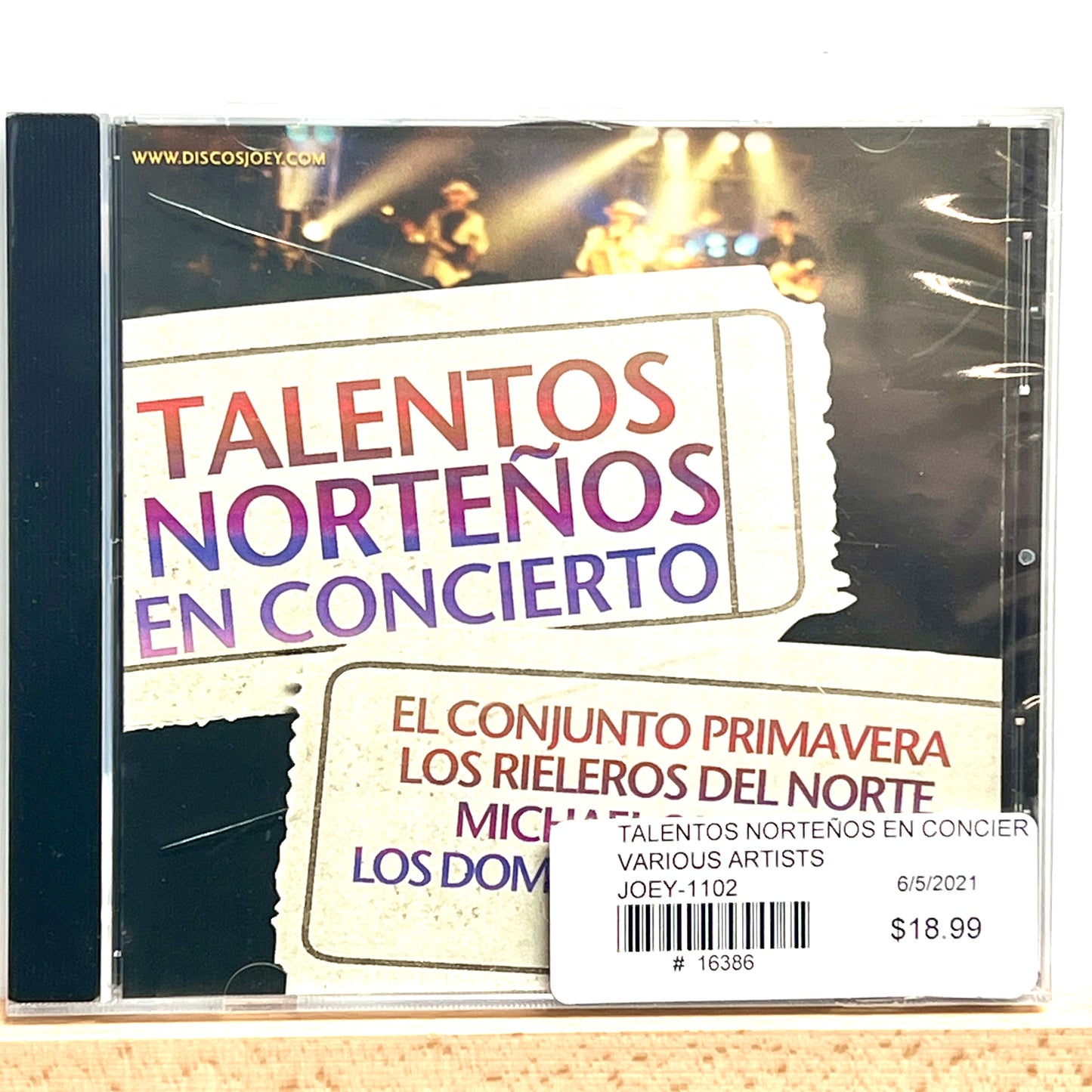 Talentos Norteños En Concierto - Varios Artistas (CD)