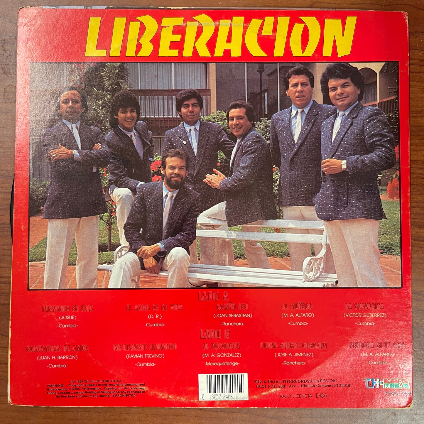 Liberacion – Pensando En Ella (Open Vinyl)