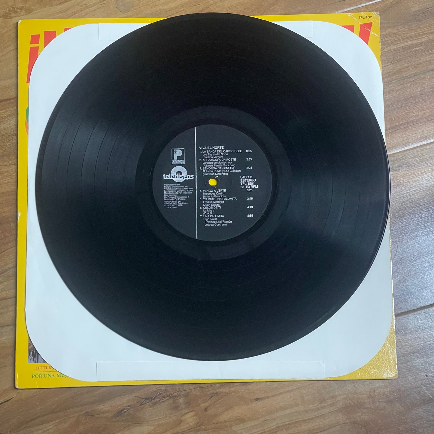 Various – ¡Viva El Norte! - 15 Exitazos Norteños Originales (Vinyl) *1981