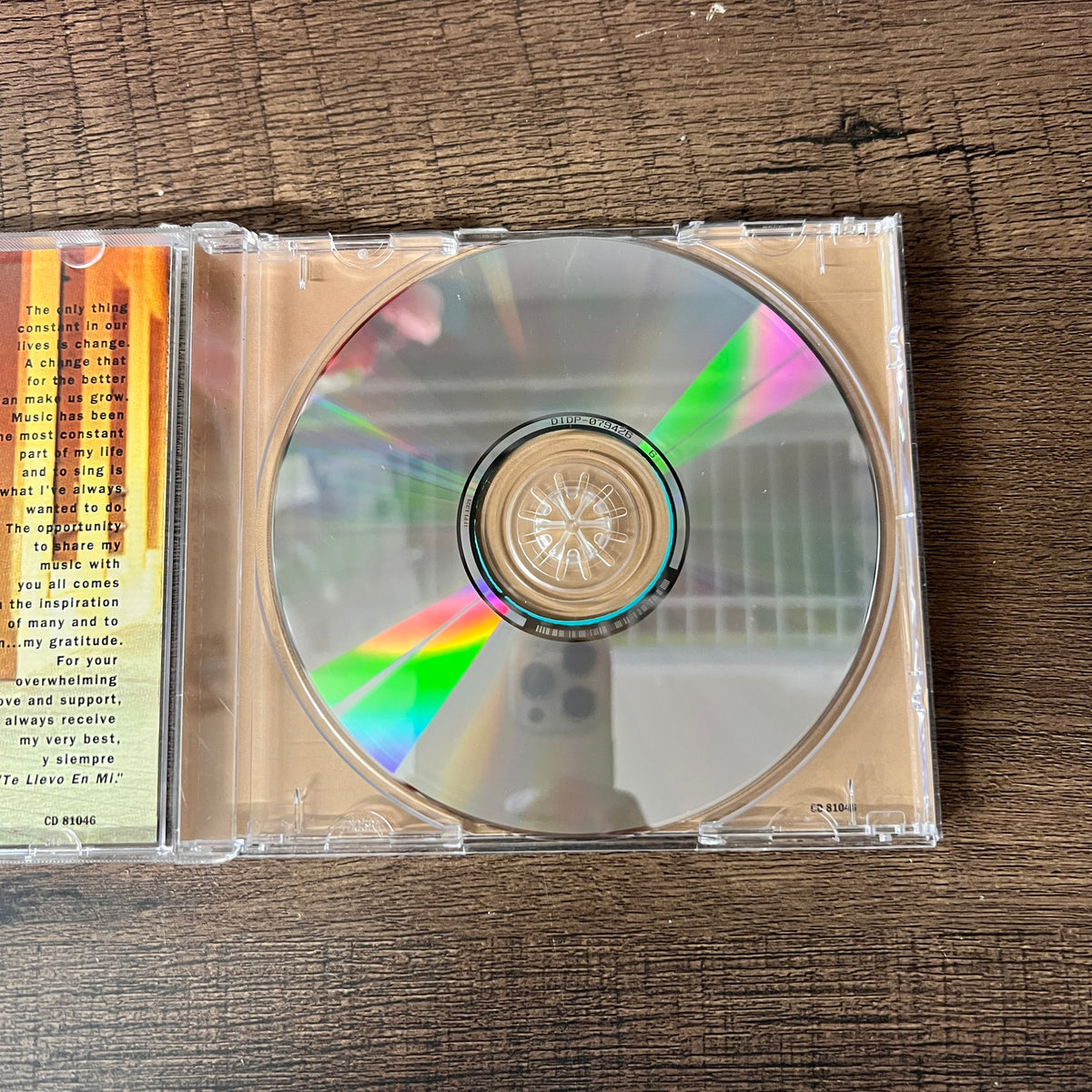 *Open: Jay Perez- Te Llevo En Mi *1993 (CD)