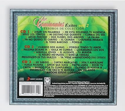 Los Caminates - Tesoros De Coleccion Versiones Originales Exitos Vol 2 (CD) ボックスセット