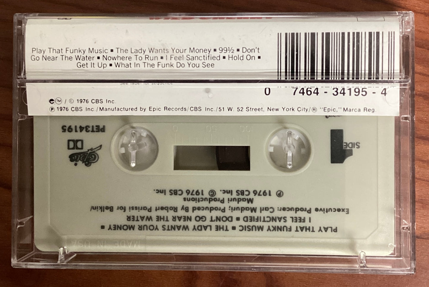 White Cherry - Wild Cherry (Cassette)
