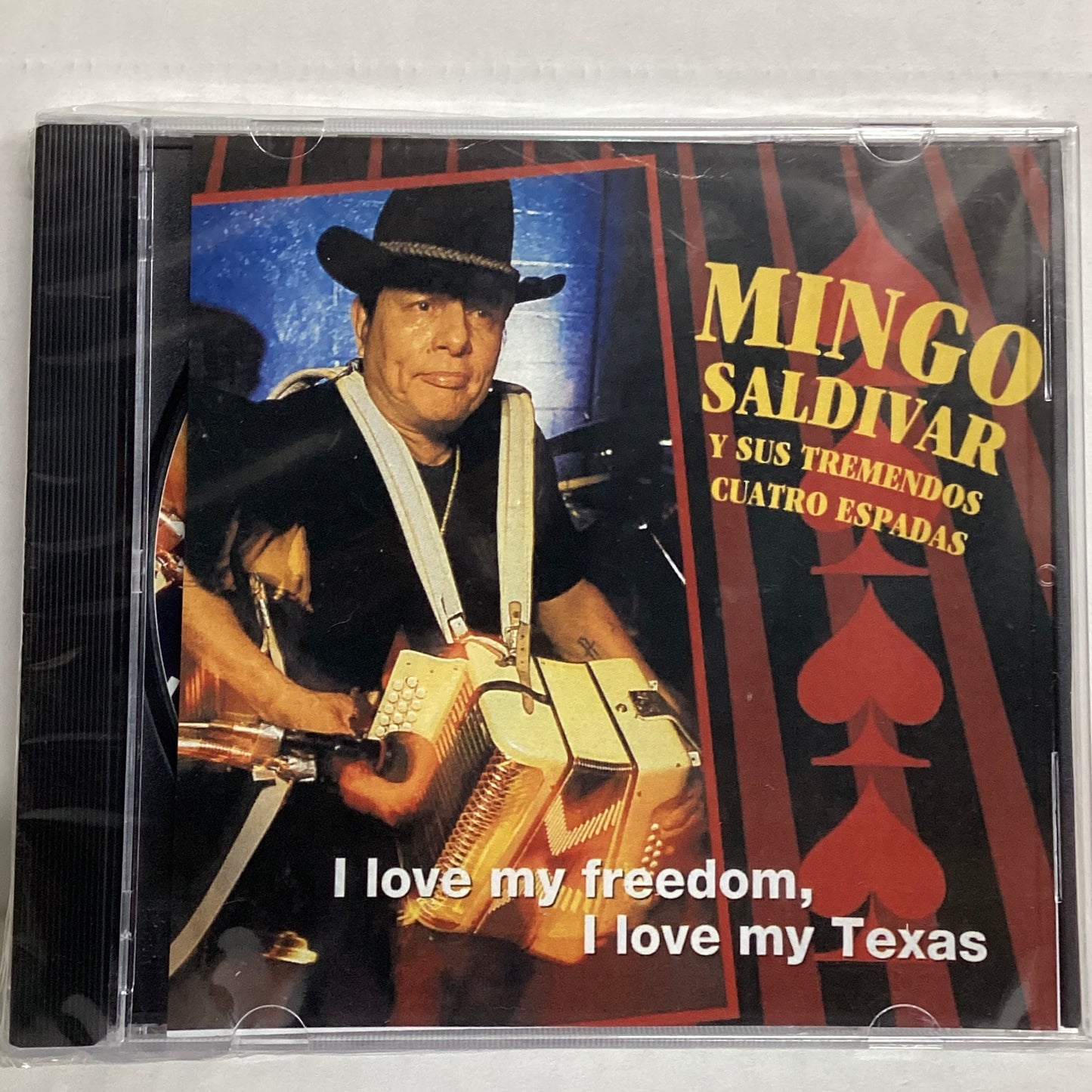 *REISSUE 2026* Mingo Saldivar Y Los Tremendos Cuatro Espadas - I Love My Freedom, I Love My Texas (CD)