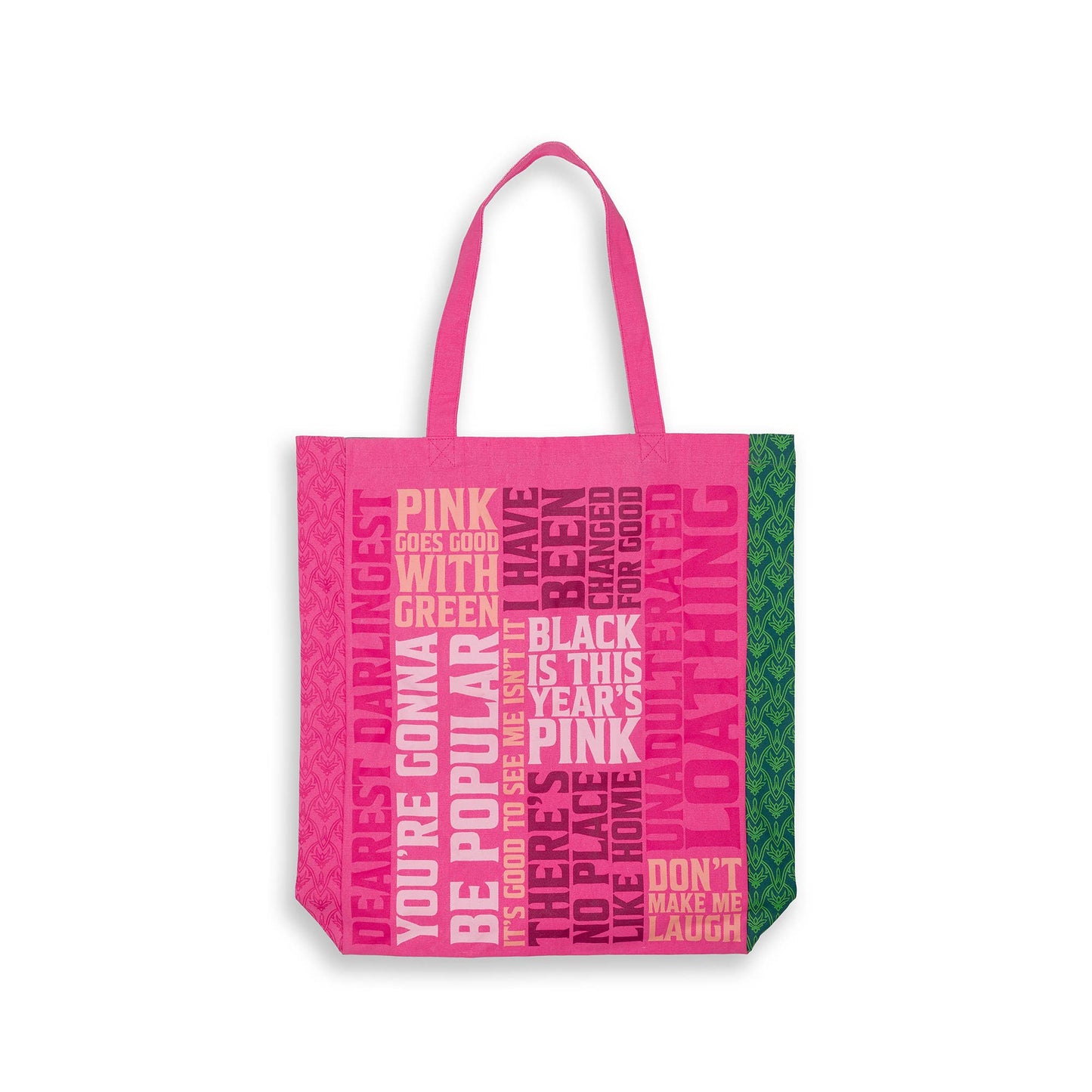 Canvas Tote, Wicked Word Cloud
