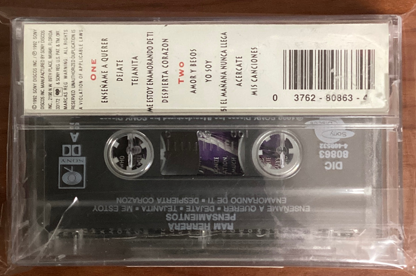 Ram Herrera - Pensamientos(Cassette)