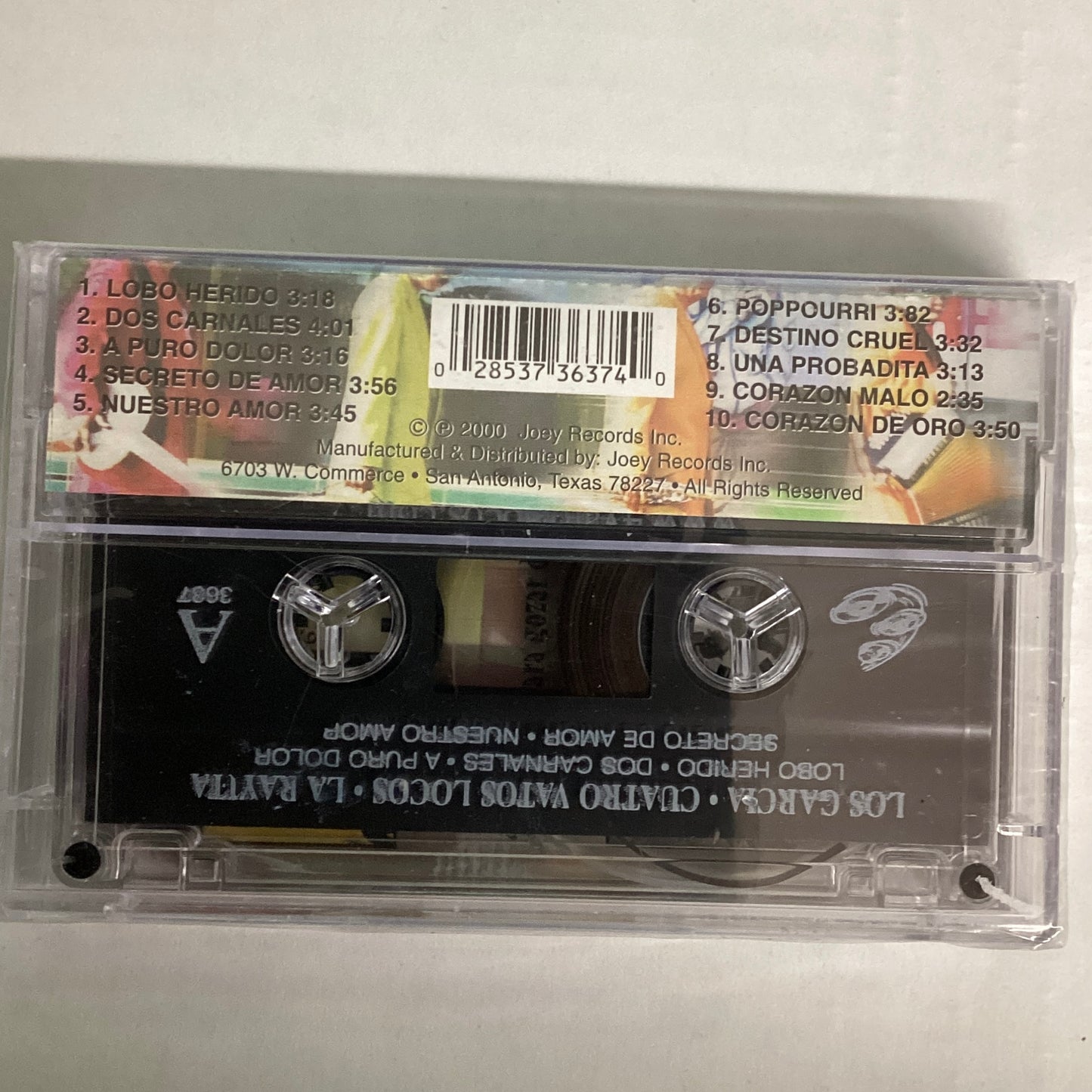 Los Cuatro Vatos Locos, Los Hnos. Garcia – La Rayita...La Vida (Cassette)