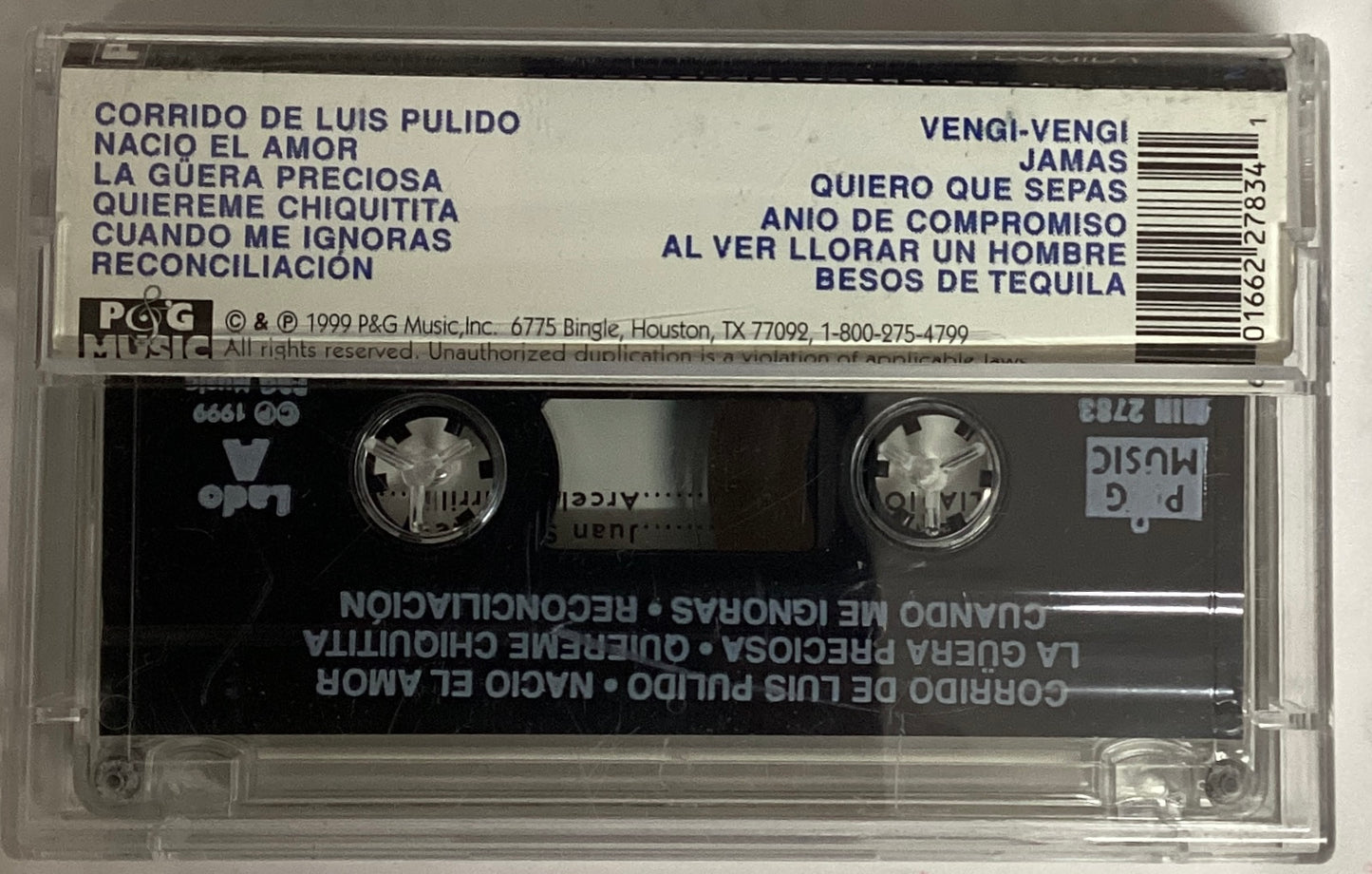 *Sealed: Conjunto Bernal - Besos De Tequila (Cassette)