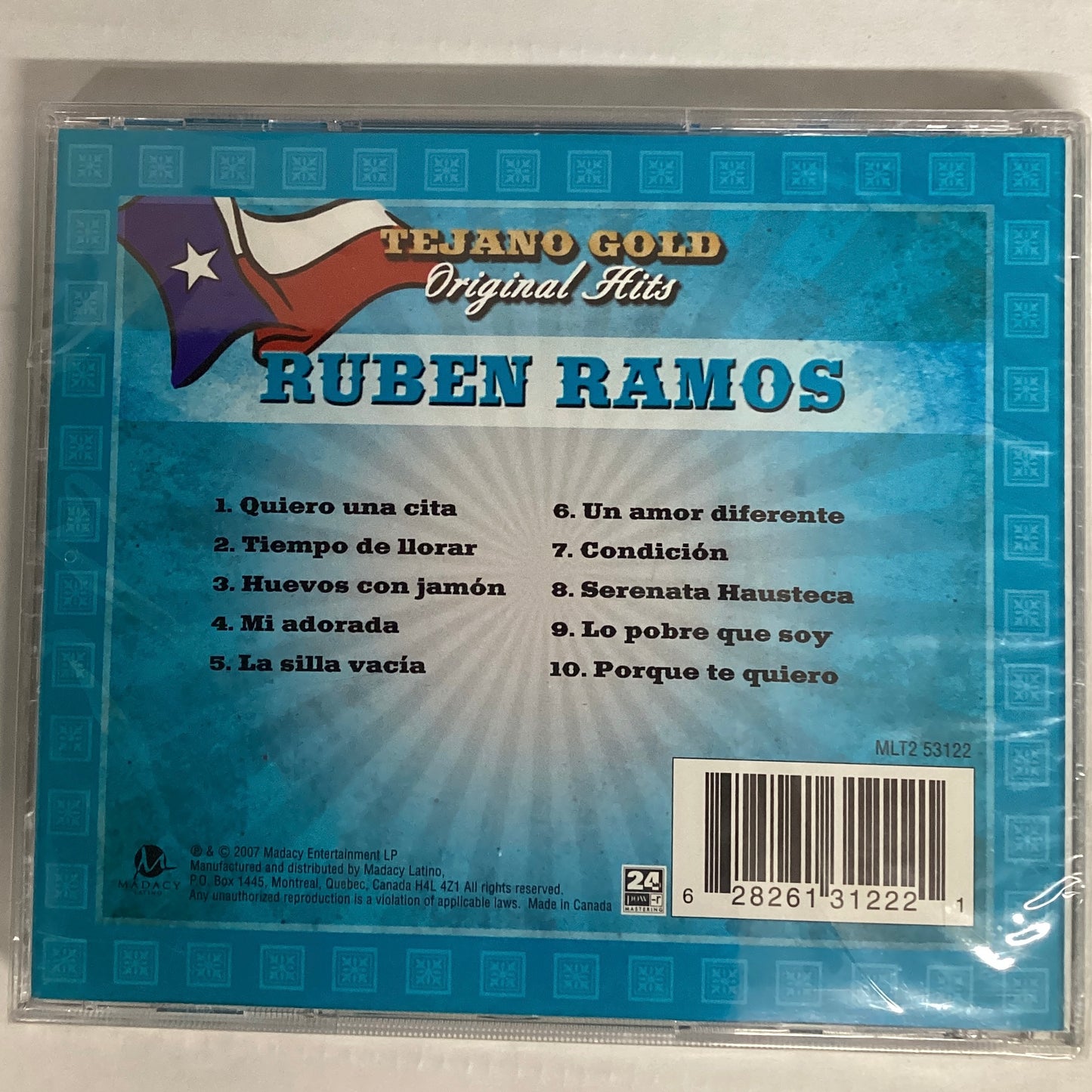 *Sealed*2007: Tejano Gold Original Hits - Ruben Ramos (CD)