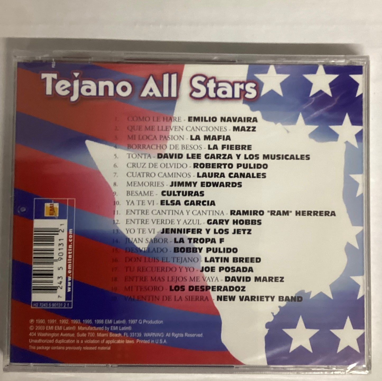 *Sealed*2003: Tejano All Stars (CD)