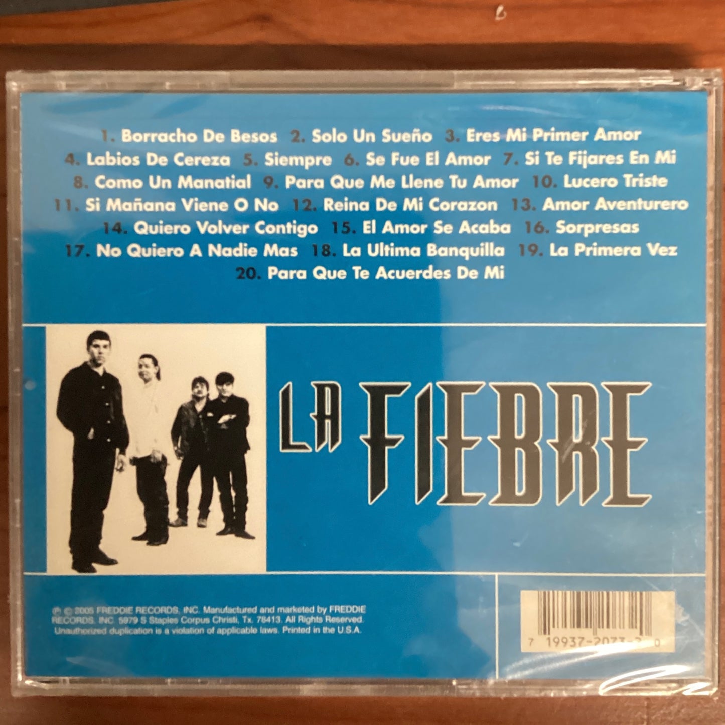 *Sealed *2005:La Fiebre - 20 Greatest Hits (CD)
