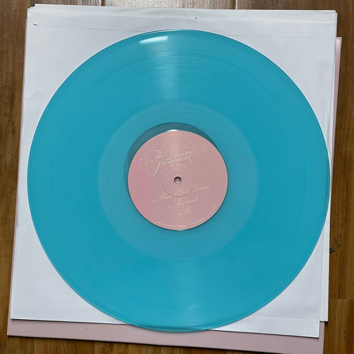 Mac Miller - The Divine Feminine (IE Light Blue Translucent) (Vinyl) *OPEN