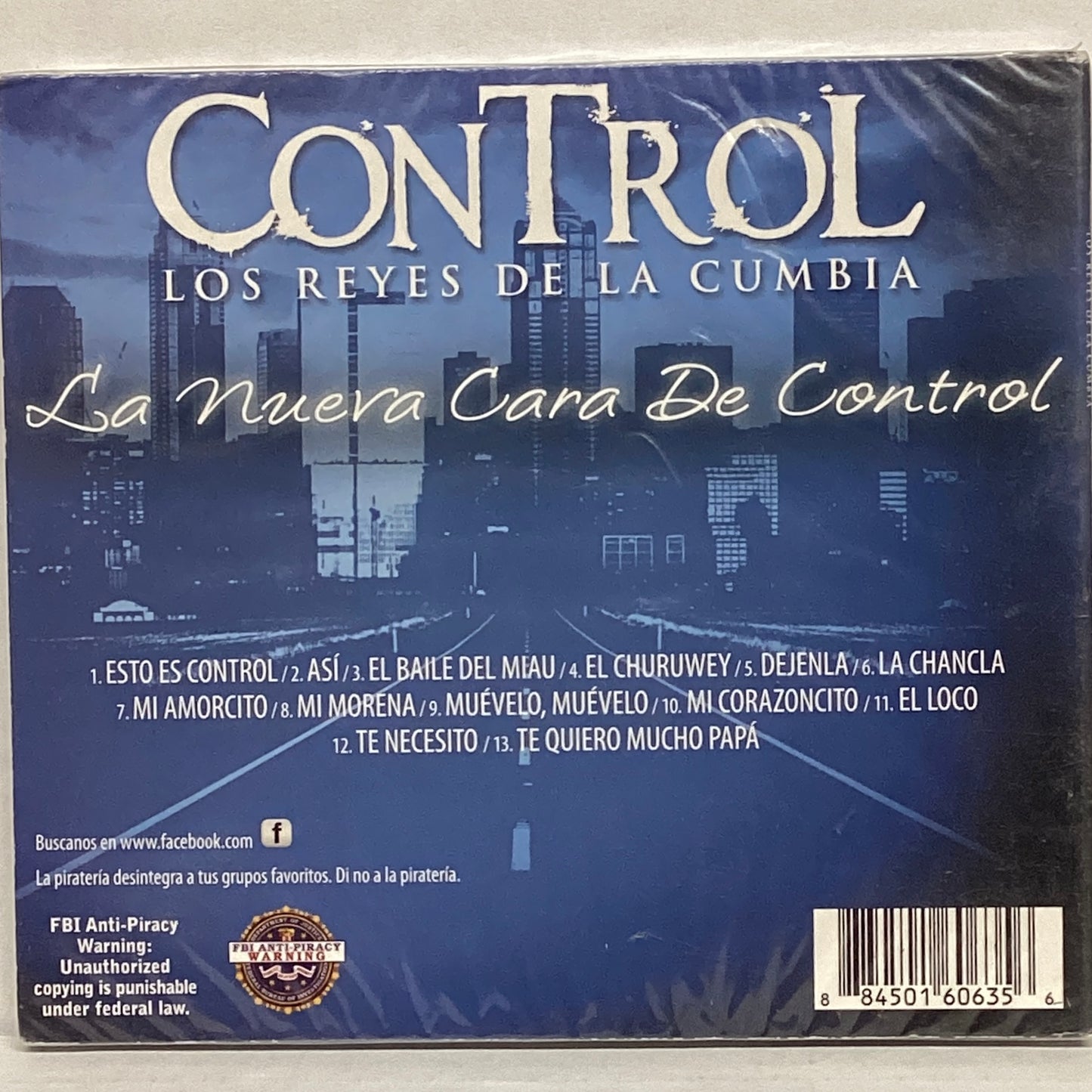 Control Los Reyes De La Cumbia - La Nueva Cara De Control (CD)