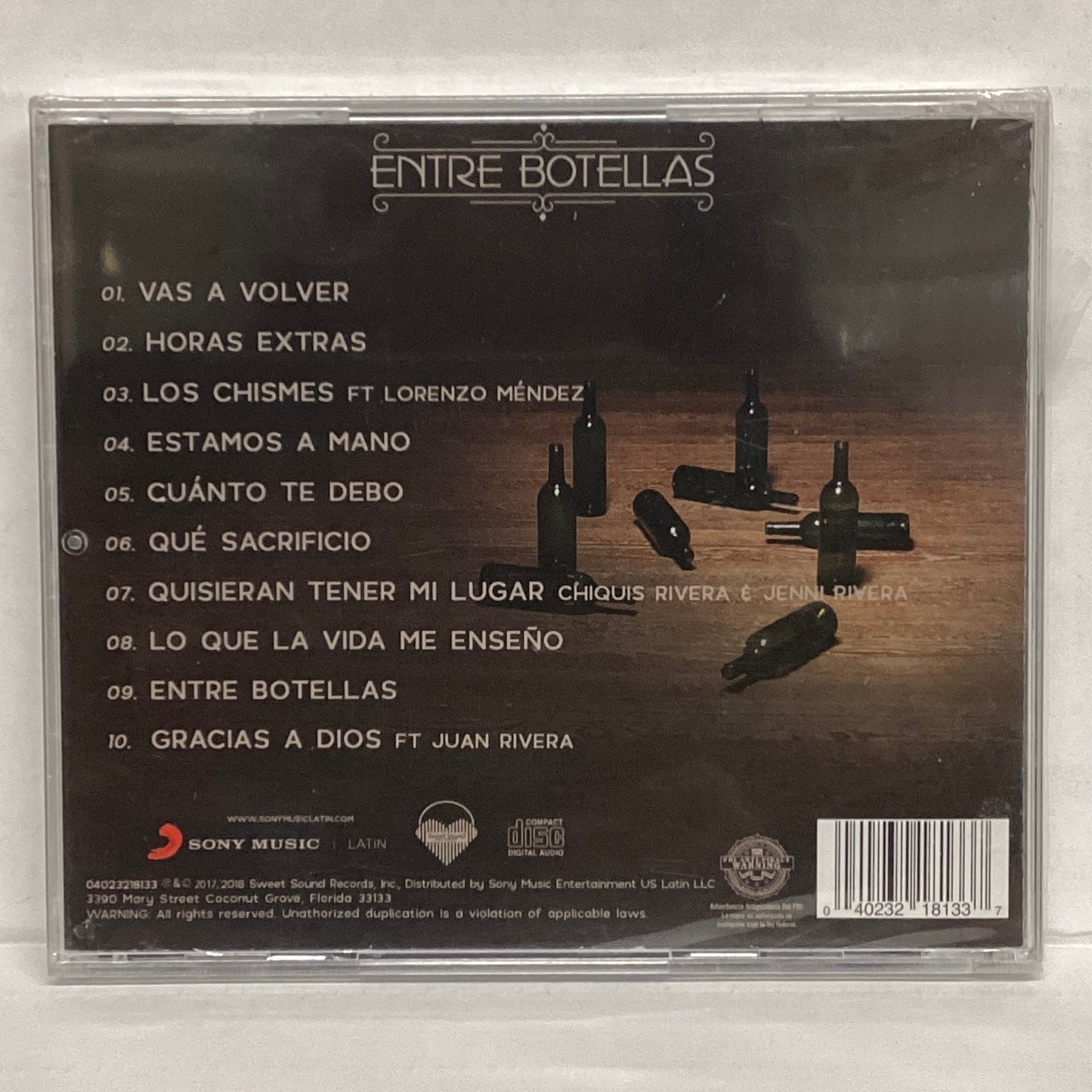 Chiquis Rivera – Entre Botellas (CD)