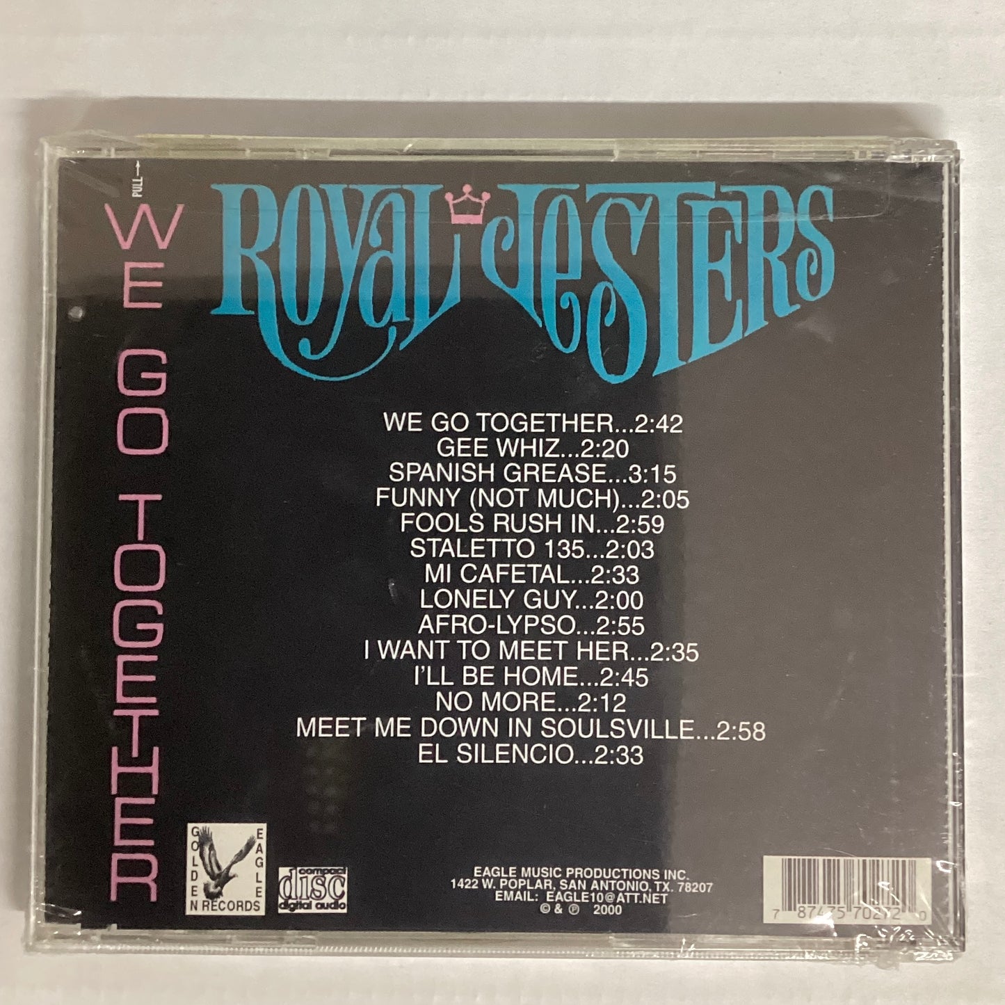 *Sealed*2000: The Royal Jesters - We Go Together (CD)