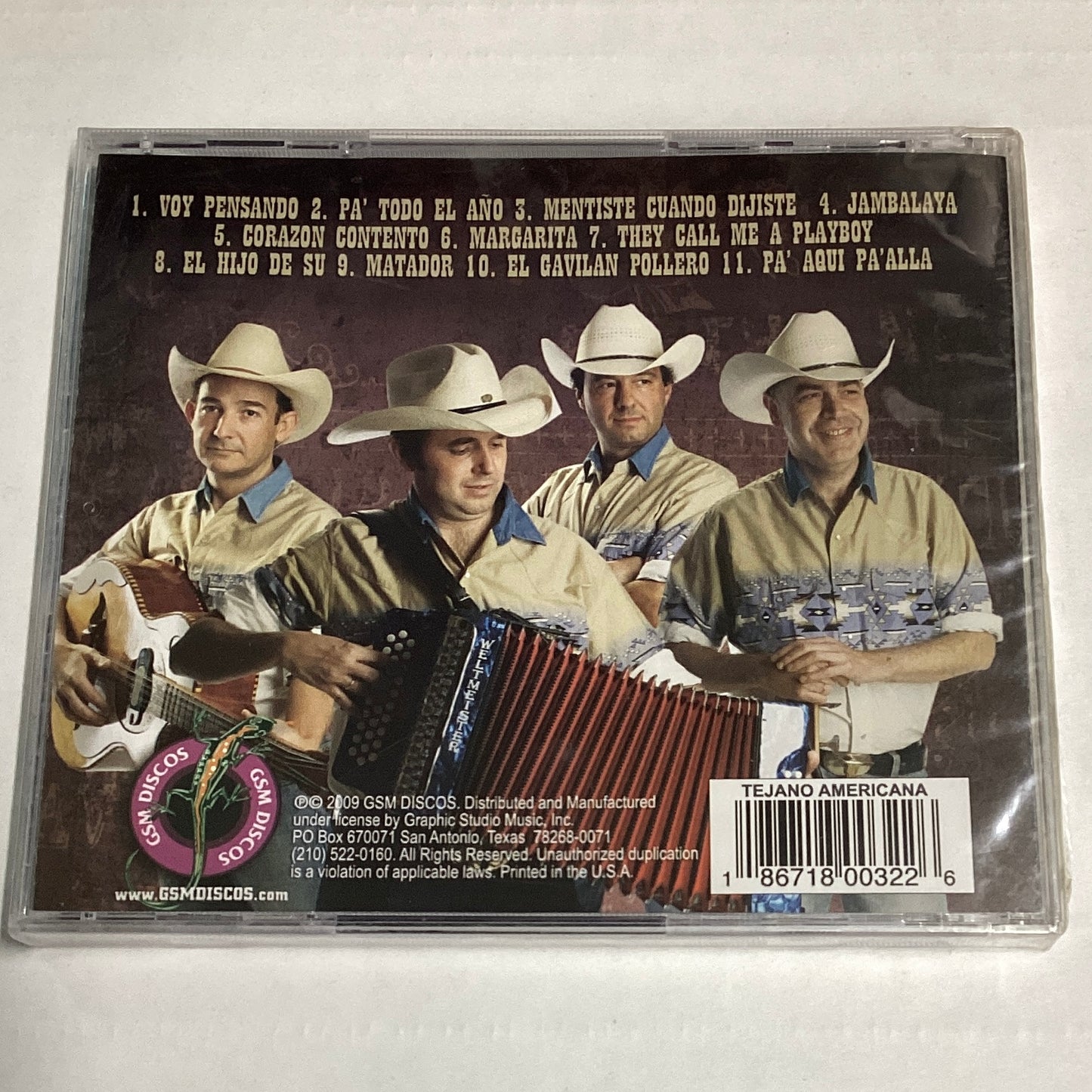 Conjunto San Antonio - Pa' Todo El Ano (CD)