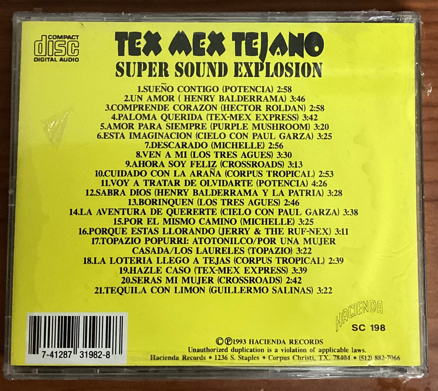 Tex-Mex Tejano Super Sound Explosion (CD)