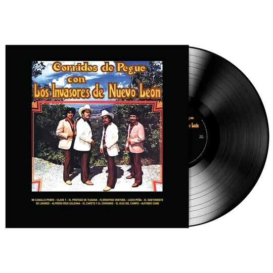 Los Invasores De Nuevo Leon - Corridos De Pegue (Vinyl)
