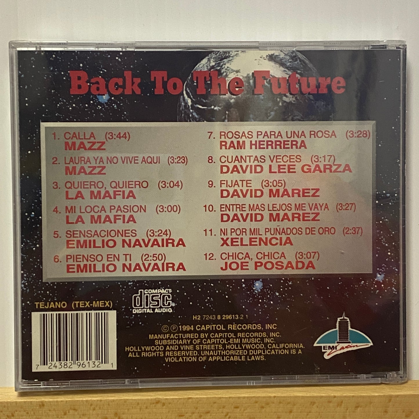 Varios Artistas - Regreso al Futuro *1994 (CD Sellado)