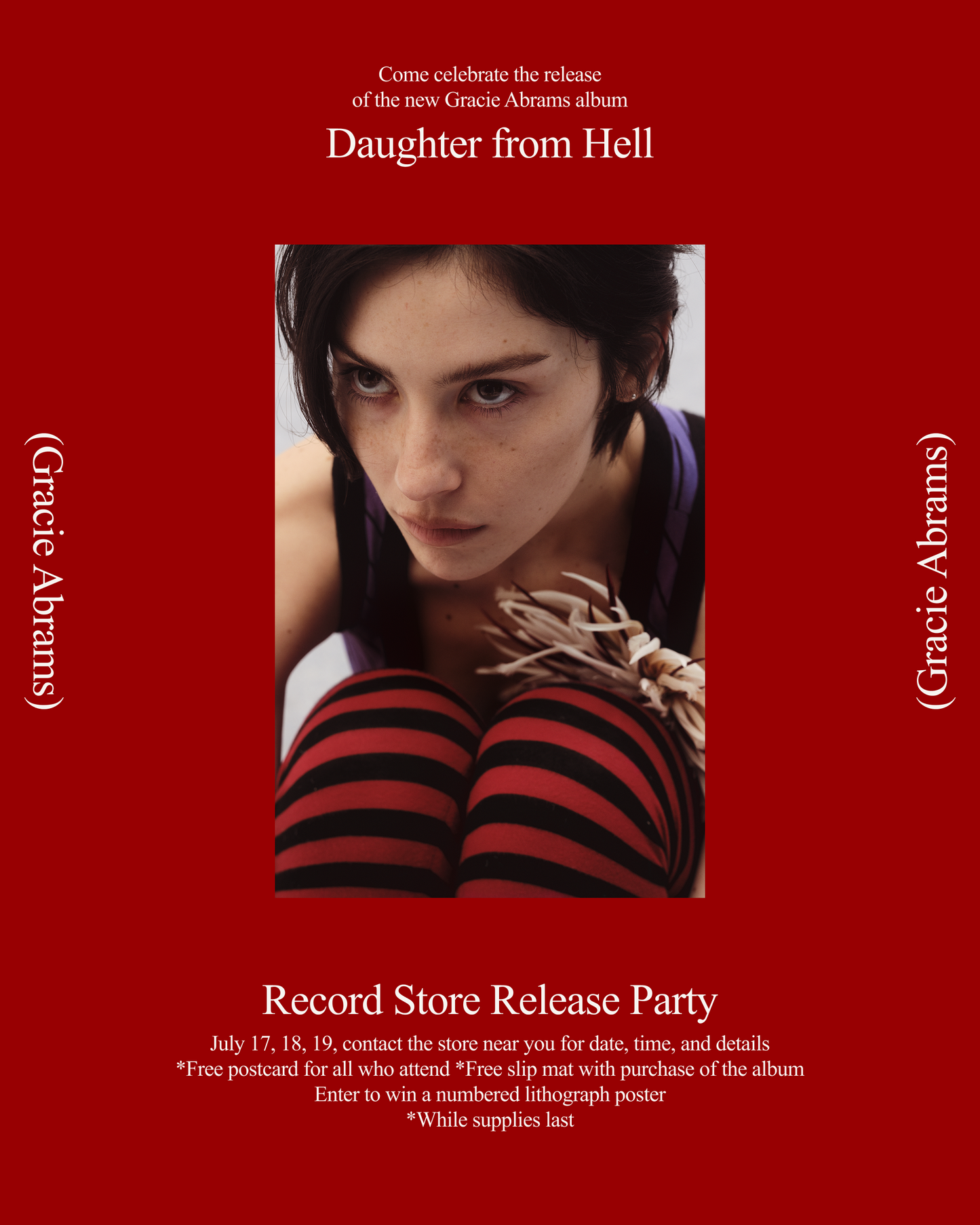 Gracie Abrams' Listening Party