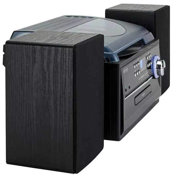 Jensen JTA-475 Turntable Music Entertainment System (33/45/78 RPM) AM/FM Radio