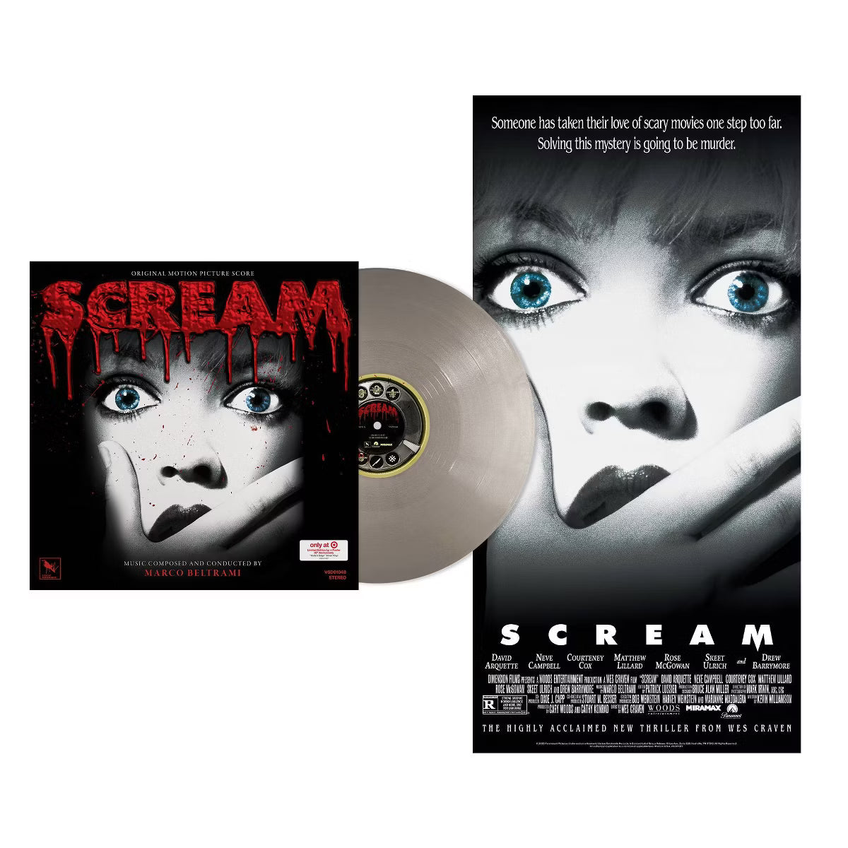 Target Varaint: Marco Beltrami - Scream Original Motion Picture Score (30th Anniversary Edition) (Vinyl)