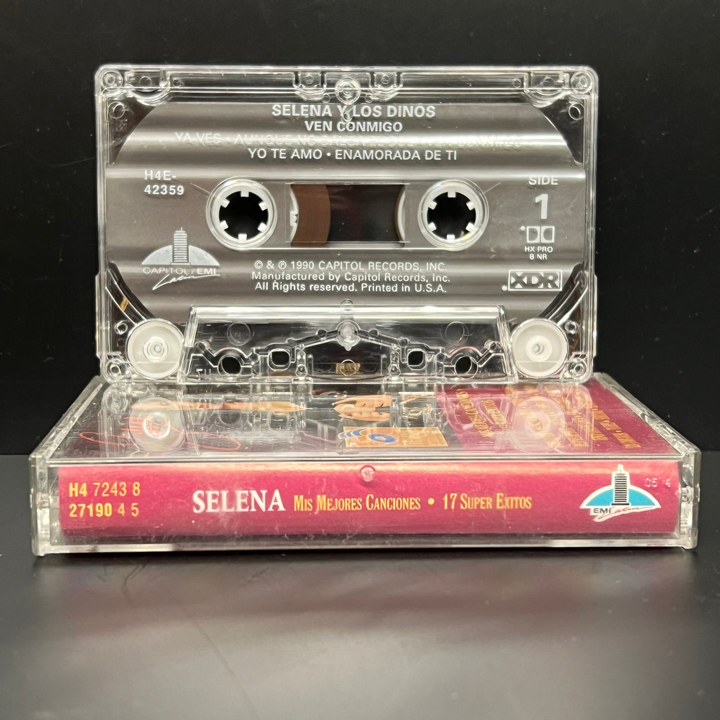 Selena - Mis Mejores Canciones, 17 Super Exitos (Cassette) (Open/Used)