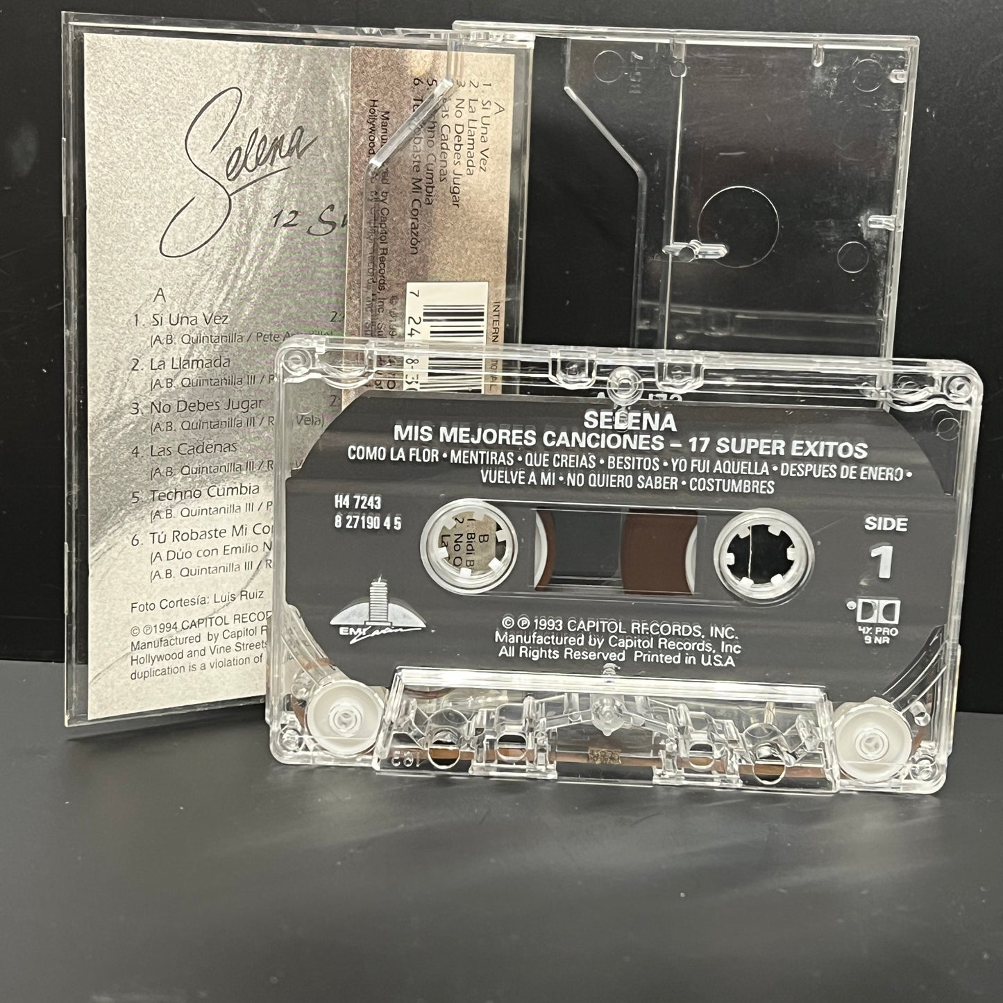 Selena - 12 Super Exitos (Cassette) (Open/Used)