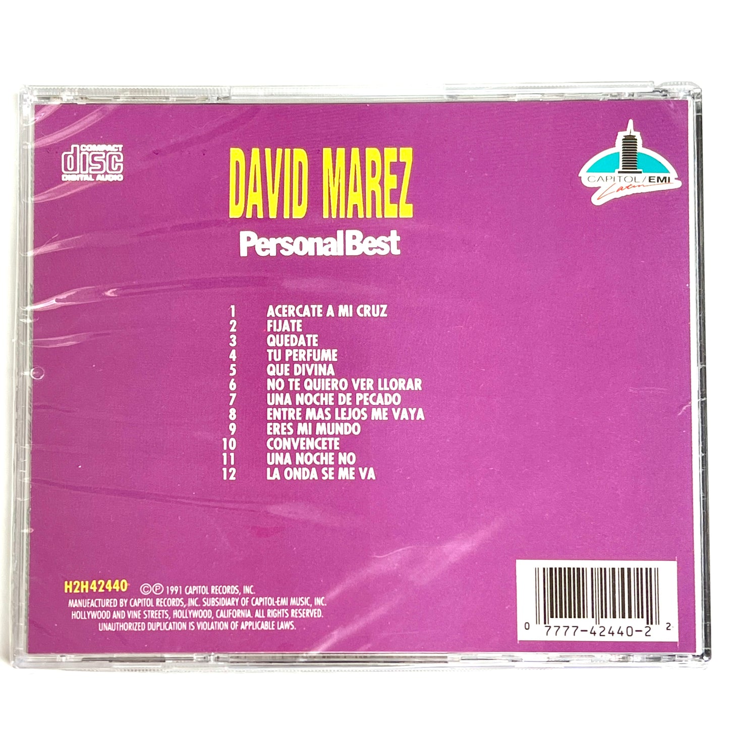 David Marez - Personal Best (CD)