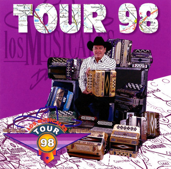 David Lee Garza Y Los Musicales - ツアー 98 *1998 コレクターズ シール (CD)