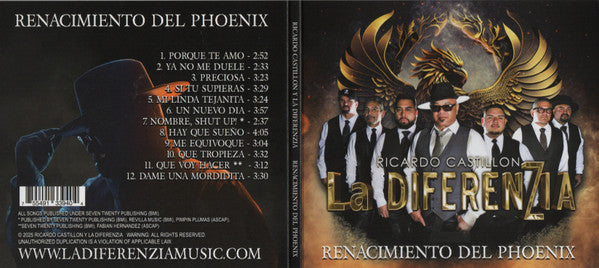 Ricardo Castillon Y La Diferenzia - Renacimiento Del Phoenix (CD)