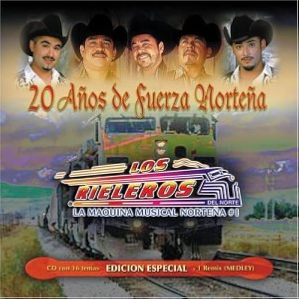 Los Rieleros del Norte - 20 Años de Fuerza Norteña (CD)