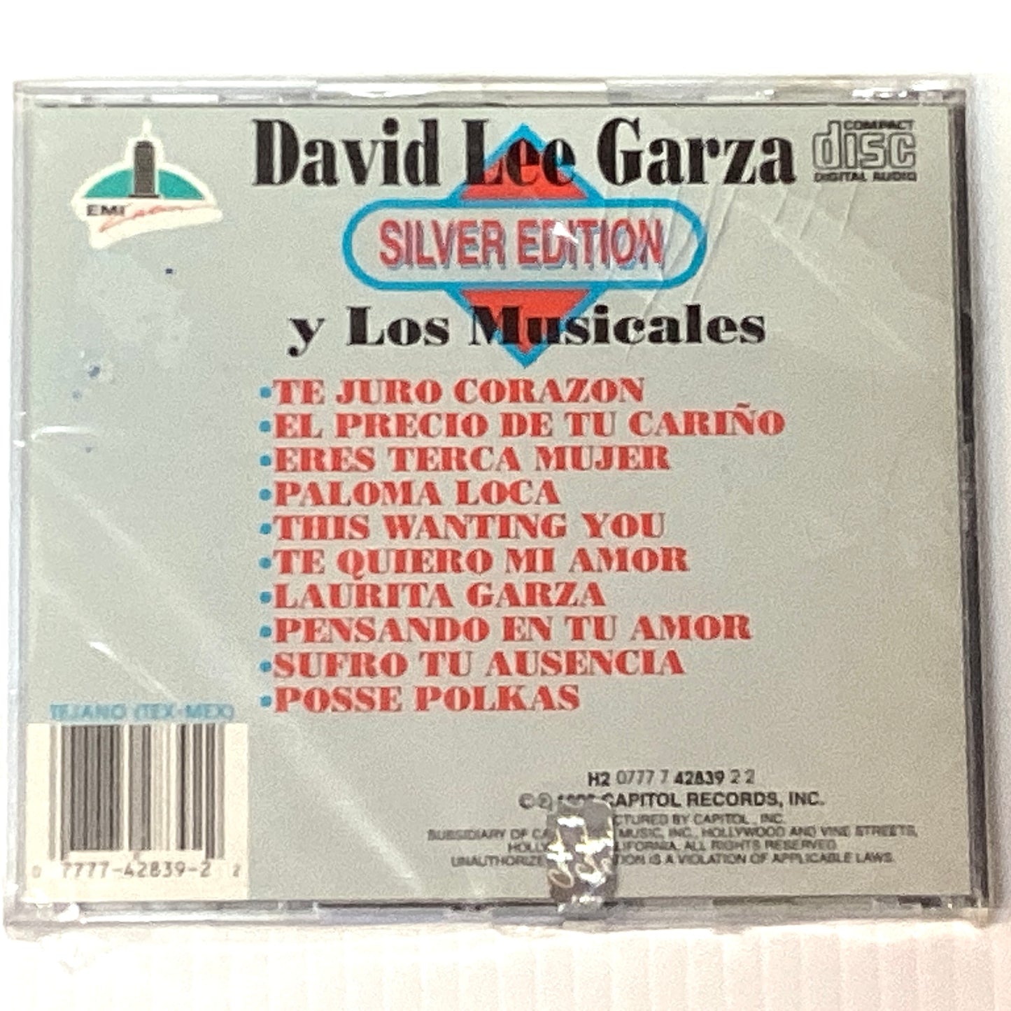 David Lee Garza Y Los Musicales - シルバー エディション *1993 コレクターズ シールド (CD)
