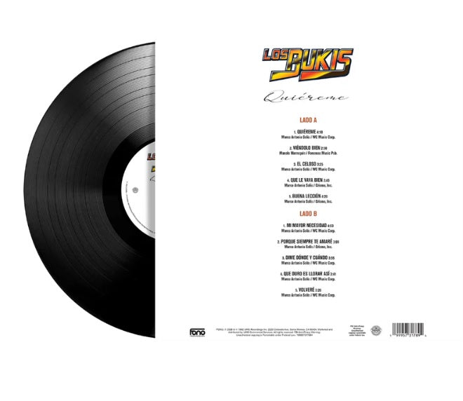 Los Bukis - Quiereme (Vinyl)