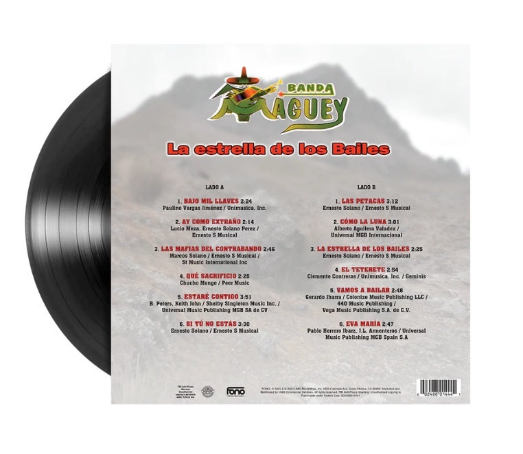 Banda Maguey - La Estrella De Los Bailes (Vinyl)