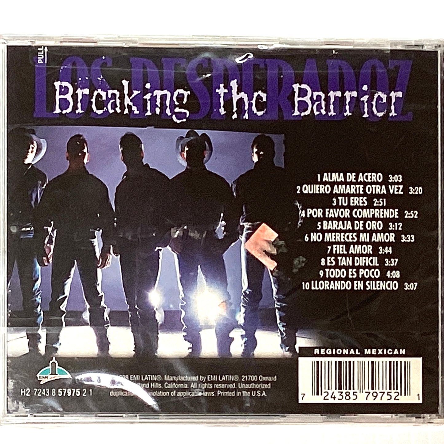Los Desperadoz - Breaking The Barrier *1998 Collectors Sealed (CD)