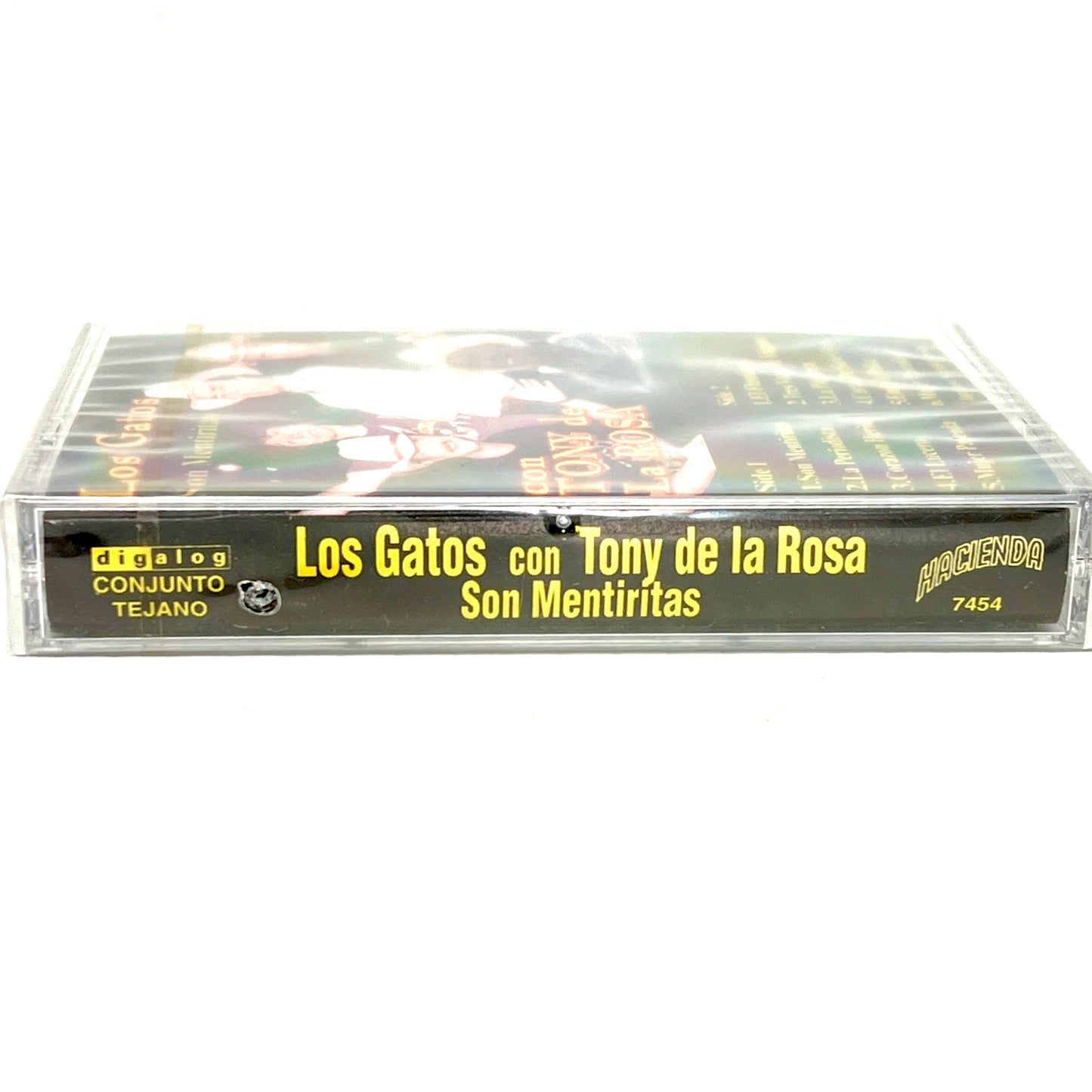 Los Gatos de Japon Con Tony De la Rosa - Son Mentiras (Cassette) (Sealed)