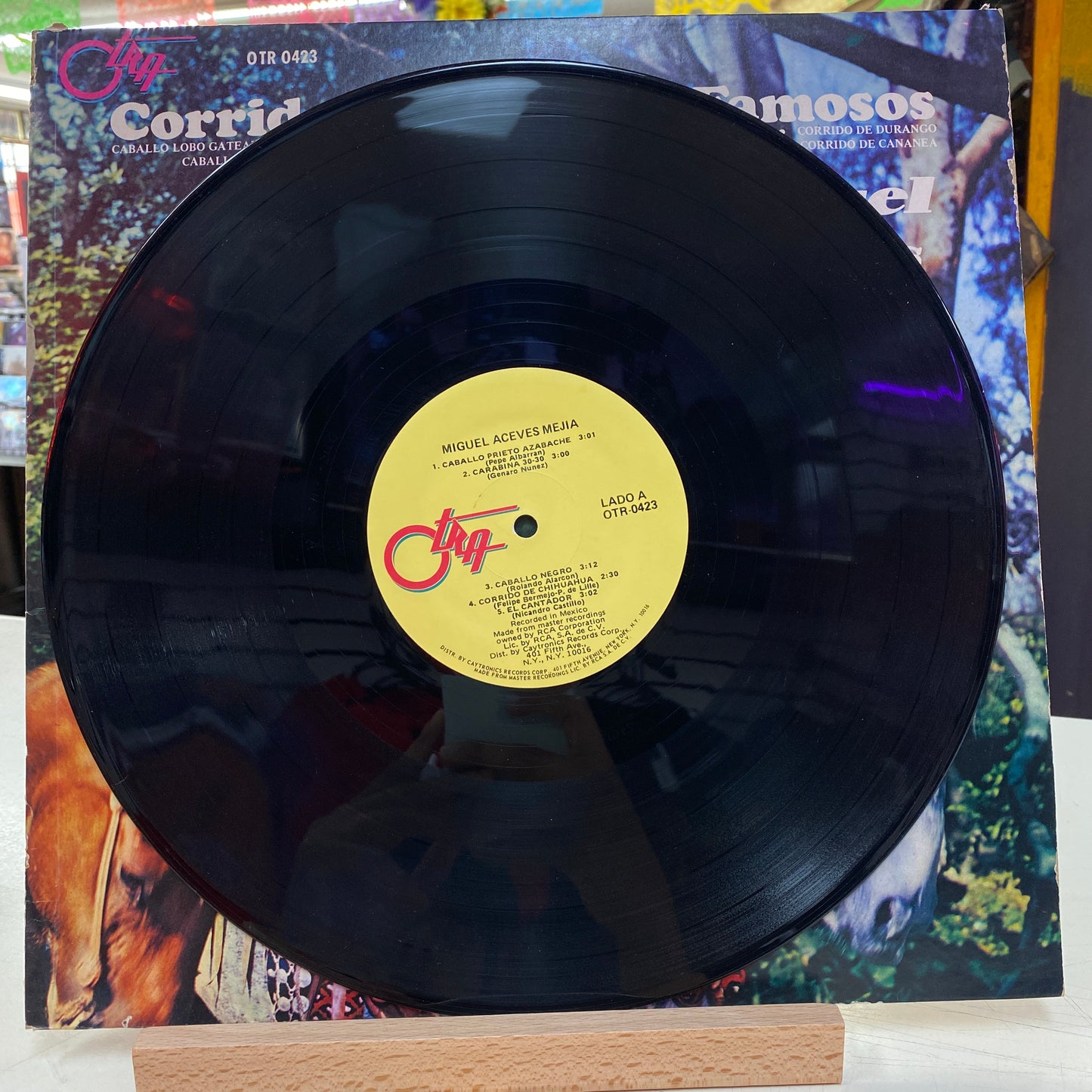 ミゲル・アセベス・メヒア - Corridos Y Caballos Famosos (オープンヴァイナル)